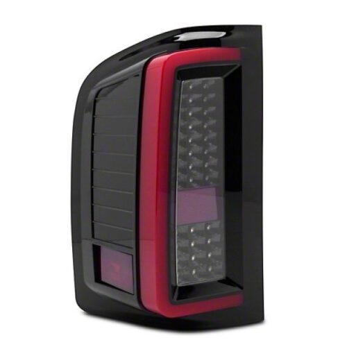 Alternative view of Raxiom for 2007-2013 Chevy Silverado 1500 G2 LED Tail Lights- Black Housing (Clear Lens)