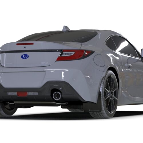 Alternative view of Rally Armor 22-26 Subaru BRZ / Toyota GR86 Black UR Mud Flap w/Dark Grey Logo