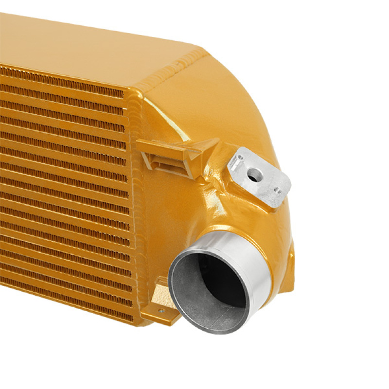 Mishimoto Intercooler w/ Black Pipes for 2013+ Ford Focus ST Gold - Image 8