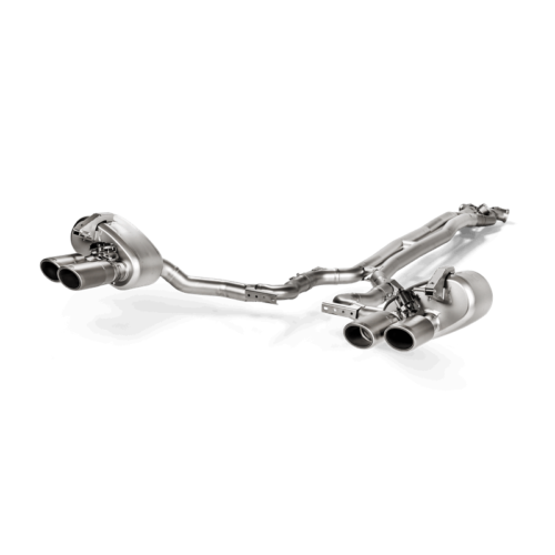 Akrapovic for 17-18 Porsche Panamera Turbo Evolution Line Cat Back (Titanium) (Tips Not Incl.)