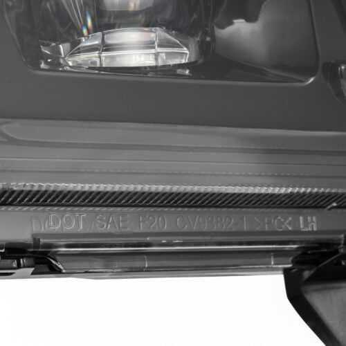 AlphaRex 19-23 Chevrolet Silverado 2500/3500HD DoubleTap Dual Color LED Projector Fog Lights - Image 9