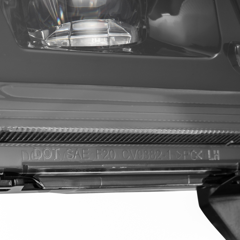 AlphaRex 19-23 Chevrolet Silverado 2500/3500HD DoubleTap Dual Color LED Projector Fog Lights - Image 9