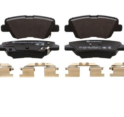 Brembo OE 21-22 Hyundai Accent/19-24 Nexo/2016 Sonata/2019 Sonata PRIME Low-Met Brake Pad - Rear - Image 2