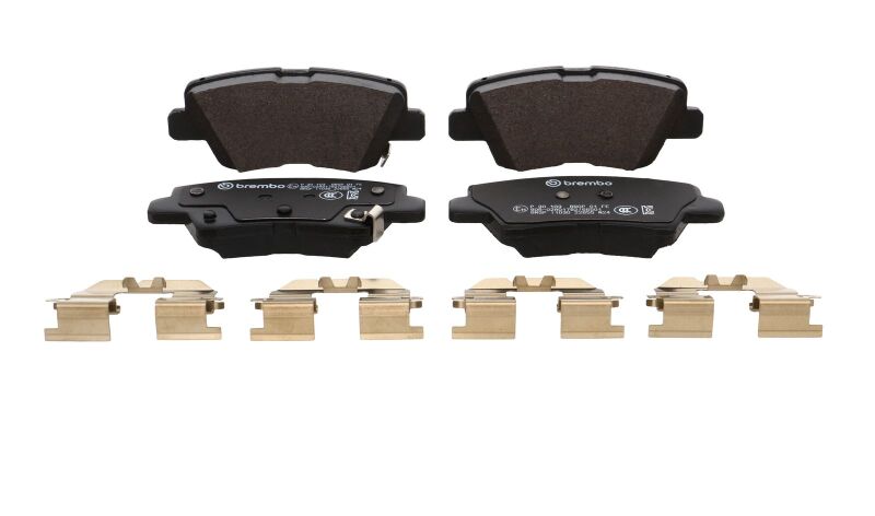 Brembo OE 21-22 Hyundai Accent/19-24 Nexo/2016 Sonata/2019 Sonata PRIME Low-Met Brake Pad - Rear - Image 2