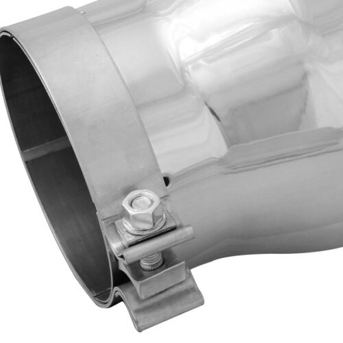 aFe Power Diesel Exhaust Tip Bolt On Black 5in Inlet x 7in Outlet x 12in - Right - Image 6