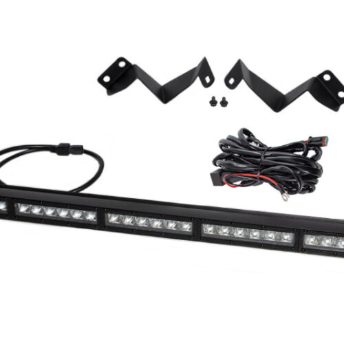 Diode Dynamics 16-21 Toyota Tacoma SS30 Stealth Lightbar Kit - Amber Combo - Image 9