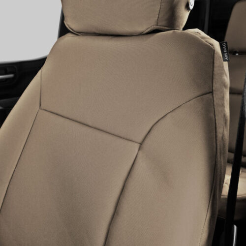 Covercraft 19-24 Toyota Rav4 Endura PrecisionFit Custom Front Row Seat Covers - Tan/Tan - Image 9