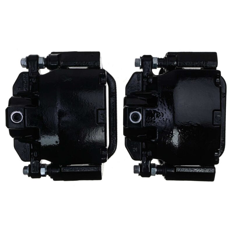 Power Stop 07-20 Cadillac Escalade Rear Black Caliper - Pair w/Bracket - Image 3