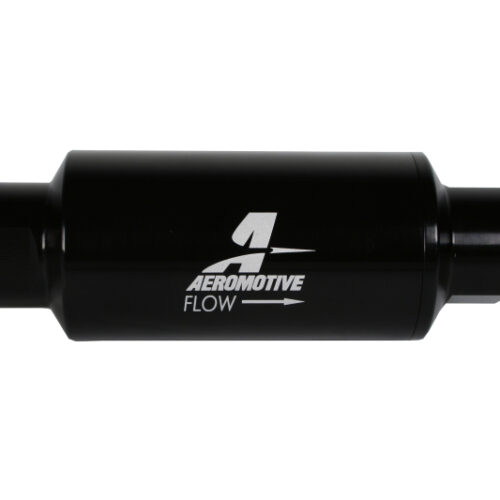 Aeromotive In-Line Filter 10AN 10 Micron Microglass Element Bright-Dip Black 2in OD - Image 5