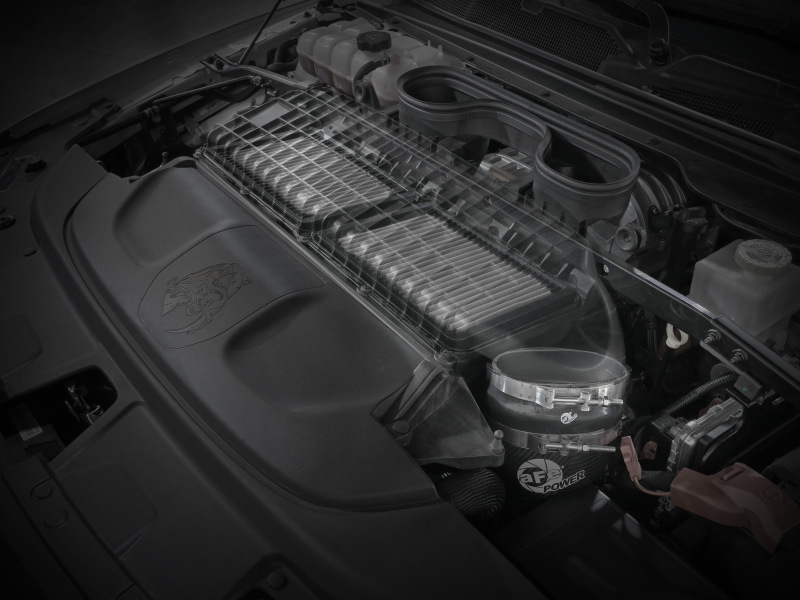 aFe Power Super Stock Carbon Fiber Pro Dry S Induction System 2021 RAM 1500 TRX V8-6.2L SC - Image 8