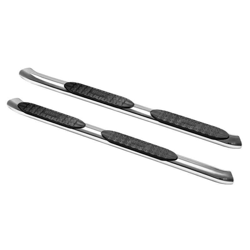Westin 18-25 Jeep Wrangler JL Unlimited 4dr (Excl. 2018 JK) PRO TRAXX 5 Oval Nerf Step Bars - SS - Image 2