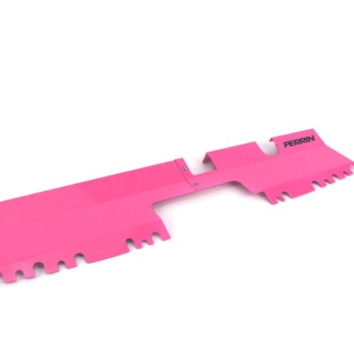 PERRIN 15-21 Subaru WRX/STI Radiator Shroud (With/Without OEM Intake Scoop) - Hyper Pink - Image 2