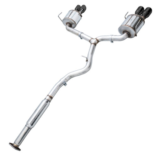 Alternative view of AWE Tuning Touring Edition Exhaust - Diamond Black Tip (102mm) for Subaru STI VA / WRX GV / STI GV Sedan