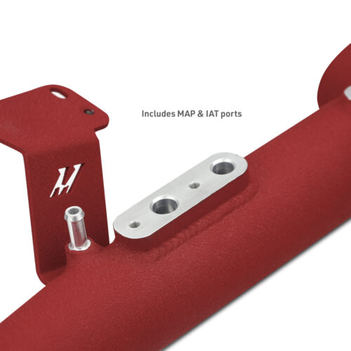 Mishimoto Intercooler Kit - Black Intercooler - Red Pipes for 2022+ Honda Civic 1.5T - Image 4
