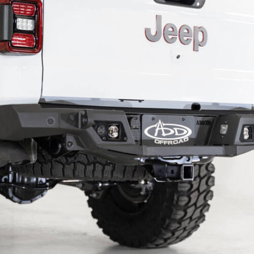 Addictive Desert Designs for 2020 Jeep Gladiator JT Stealth Fighter Rear Bumper - Image 8