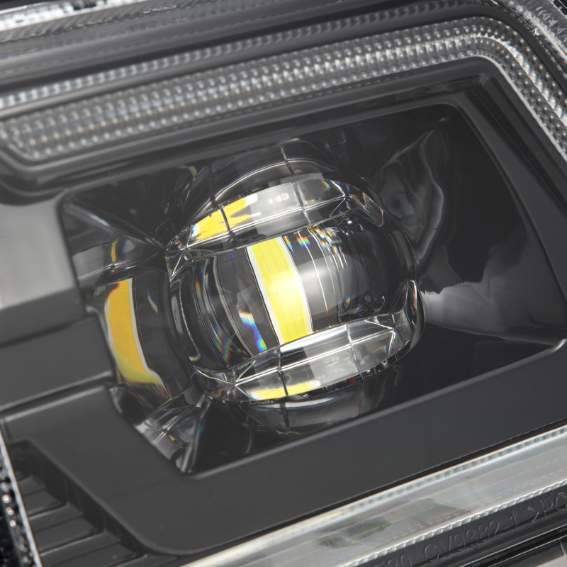 AlphaRex 19-23 Chevrolet Silverado 2500/3500HD DoubleTap Dual Color LED Projector Fog Lights - Image 8