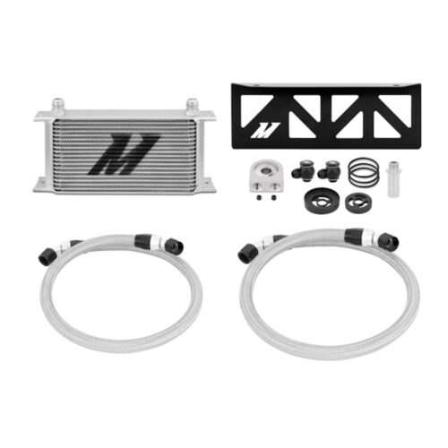 Alternative view of Mishimoto Oil Cooler Kit - Silver for 13+ Subaru BRZ / 13+ Scion FR-S