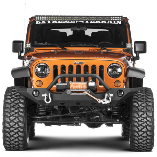 Raxiom for 2007-2018 Jeep Wrangler JK 50-Inch LED Light Bar Windshield Mount w/ Auxiliary Bracket - Image 4