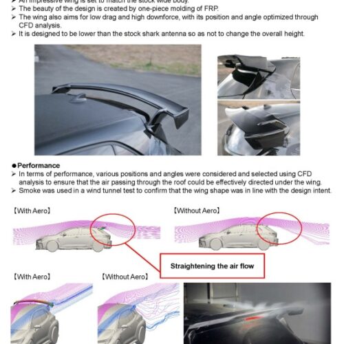 HKS BODY KIT TYPE-S GR COROLLA R-Spoiler - Image 6