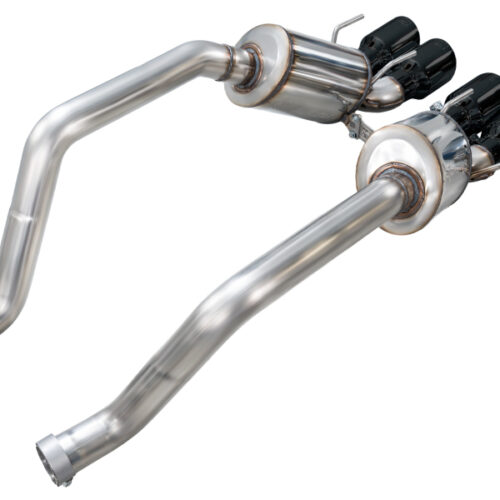 AWE Tuning Touring Edition Axle-Back Exhaust w/ Diamond Black Tips for C6 Chevrolet Corvette Z06/ZR1 - Image 7