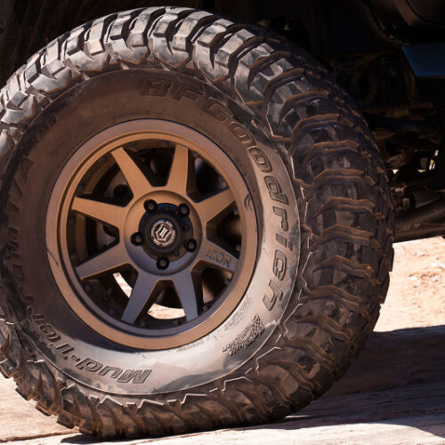 ICON Rebound Pro 17x8.5 5x5 -6mm Offset 4.5in BS 71.5mm Bore Bronze Wheel - Image 6