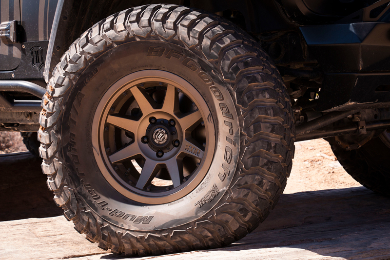 ICON Rebound Pro 17x8.5 5x5 -6mm Offset 4.5in BS 71.5mm Bore Bronze Wheel - Image 6