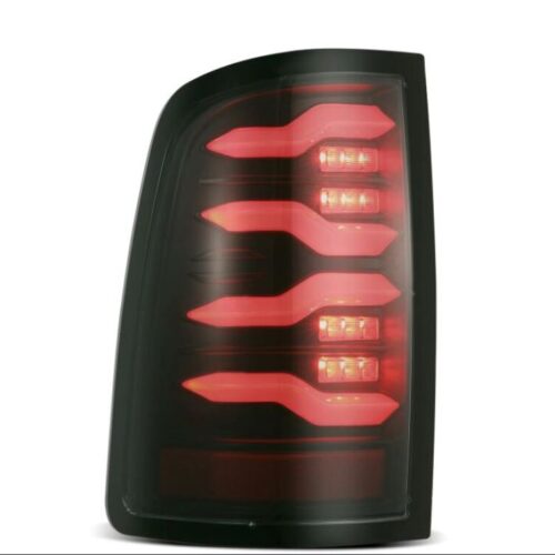AlphaRex 640003 09-18 Dodge Ram Luxx-Series LED Tail Lights Alpha-Black w/ Activation Light & Seq. Signal - Image 7