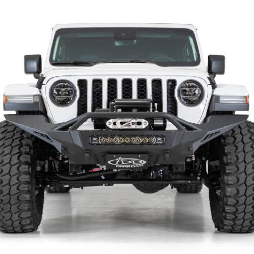 Addictive Desert Designs for 07-23 Jeep JK/JL/JT Stealth Fighter Front License Plate Bracket - Image 5