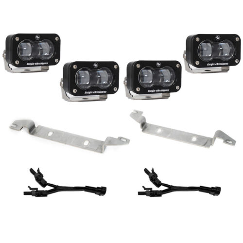 Baja Designs for 2022+ Toyota Tundra S2 SAE OEM Fog Light Replacement Kit - Clear
