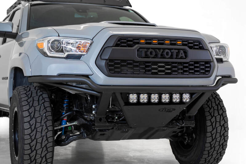 Addictive Desert Designs for 16-20 Toyota Tacoma PRO Bolt-On Front Bumper - Hammer Black - Image 8