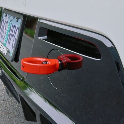 PERRIN 23-26 Toyota GR Corolla Rear Tow Hook - Red - Image 3