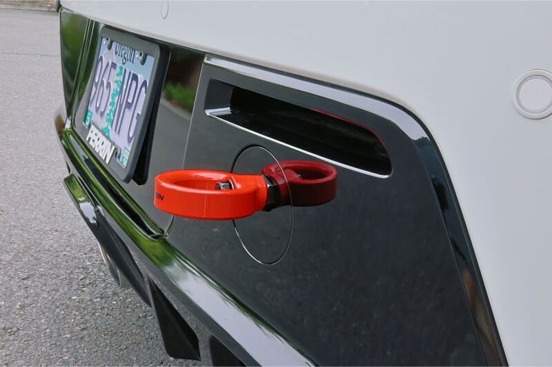 PERRIN 23-26 Toyota GR Corolla Rear Tow Hook - Red - Image 3