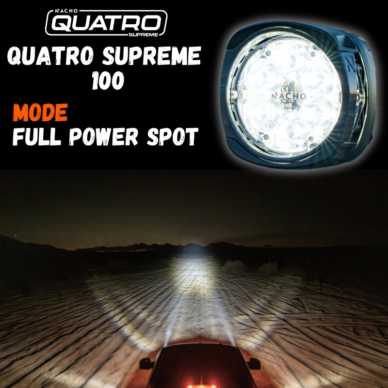 Nacho Lighting Quatro Off-Road 4in. Supreme 100 Lights - Image 6