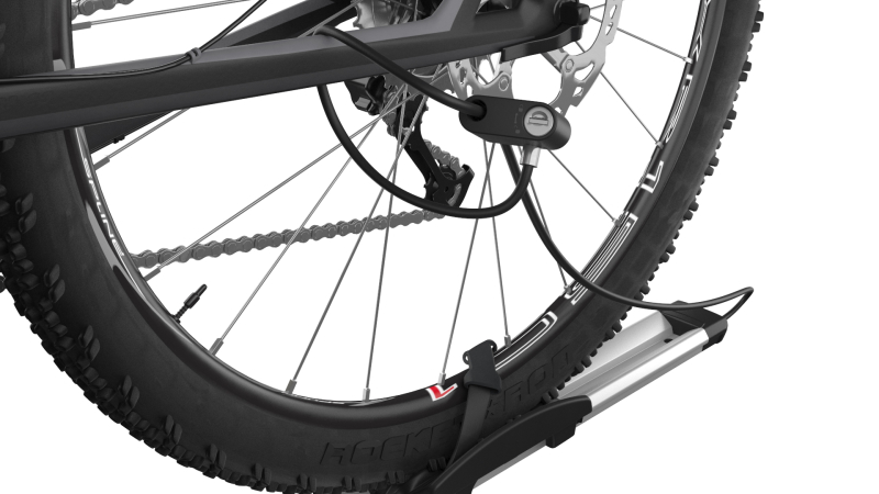 Thule UpRide - Upright Bike Rack (No Frame Contact) - Silver/Black - Image 5