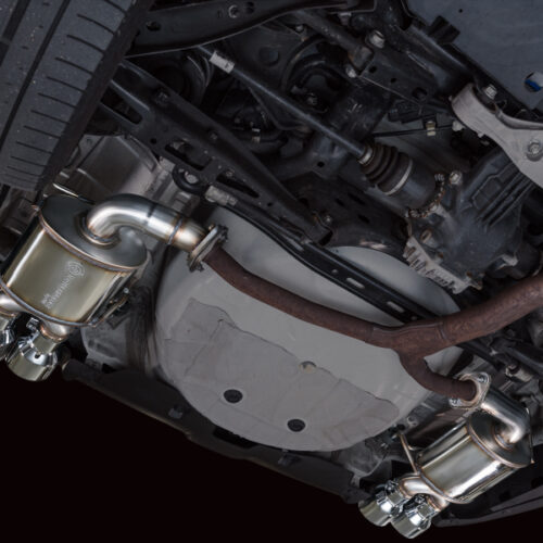AWE Tuning Touring Edition Axle-Back Exhaust - Chrome Silver Tips for 22-25 Subaru VB WRX - Image 10