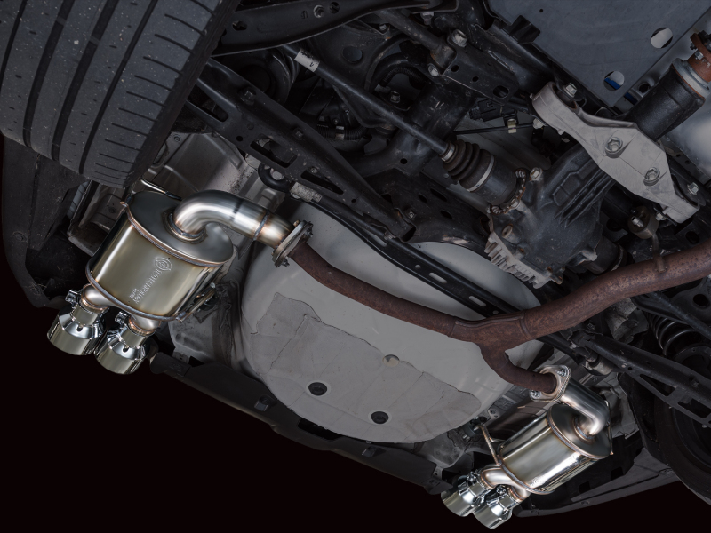 AWE Tuning Touring Edition Axle-Back Exhaust - Chrome Silver Tips for 22-25 Subaru VB WRX - Image 10