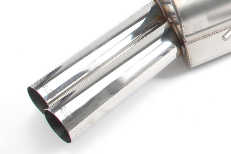 Dinan 92-99 BMW 3-Series (E36) Free Flow Axleback Exhaust - Polished Tips - Image 3