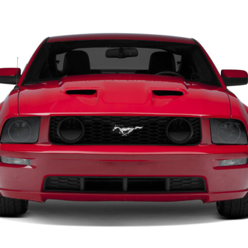 Raxiom for 2005-2009 Ford Mustang GT V6 Axial Series CCFL Halo Projector Headlight- Blk Housing (Smkd Lens) - Image 7