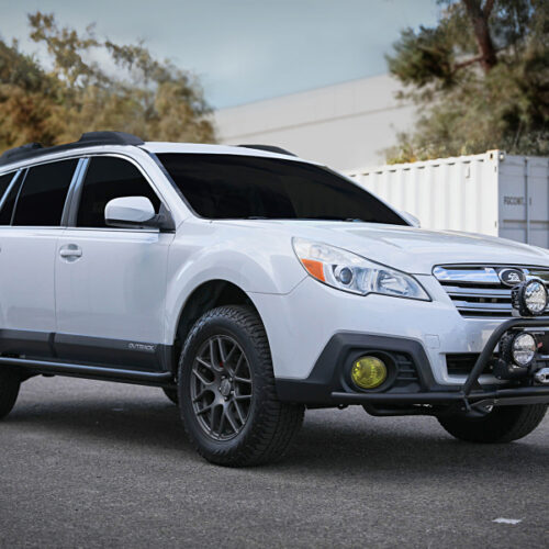 aFe Power 20-23 Subaru Outback H4 2.4L (t) / H4 2.5L Terra Guard Front Bumper w/ Winch Mount - Black - Image 4