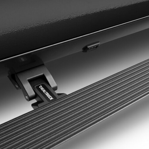 RealTruck 19-24 Ram 1500 Crew Cab 4dr VoltStep Electric Running Board Kit (No Drill) - Tex. Blk - Image 6