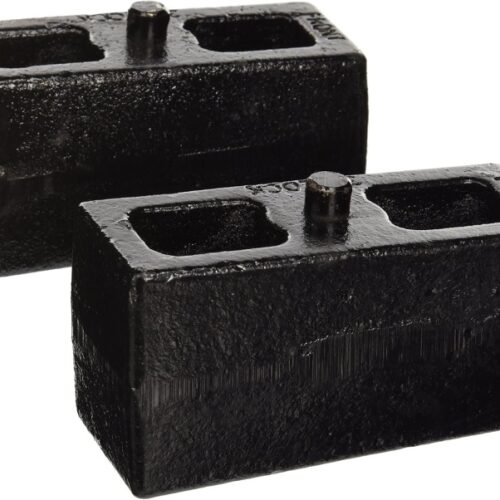 Alternative view of Fabtech 88-98 GM C1500 2WD Extra Cab Rear Leaf Spring Block Kit - 3in