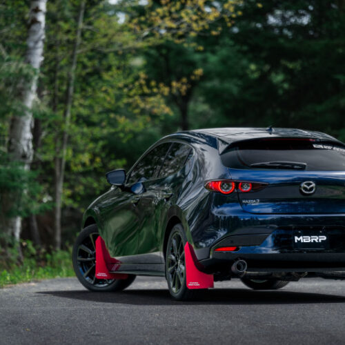 MBRP 19-23 Mazda 3 Hatchback T304SS 2.5in Axle-Back, Dual Rear Exit w/Carbon Fiber Tips - Image 4