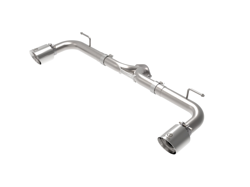 aFe Power Takeda 2-1/2in 304 SS Axle-Back Exhaust w/ Polished Tips 14-18 Mazda 3 L4 2.0L/2.5L - Image 3
