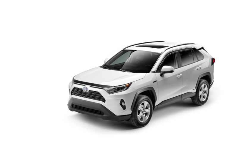 Husky Liners 19-24 Toyota RAV4 Aeroskin Hood Protector - Smoke - Image 3