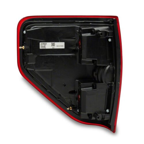 Raxiom for 2009-2014 Ford F-150 Styleside Tail Lights- Chrome Housing - Red/Clear Lens - Image 8