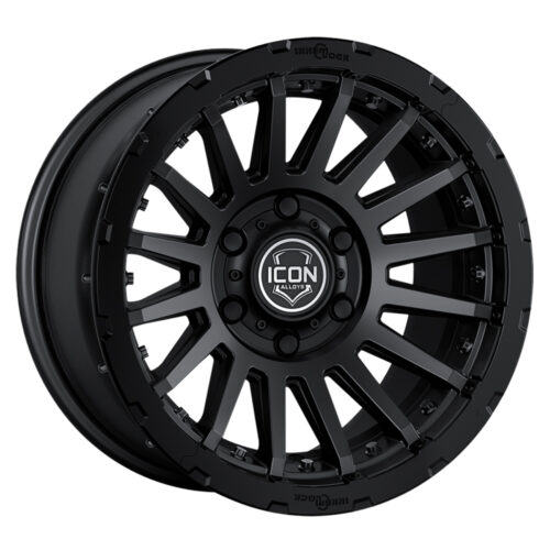 ICON Recon Pro 18x9 6 x 5.5 25mm Offset 6in BS 95.1mm Bore Satin Black Wheel