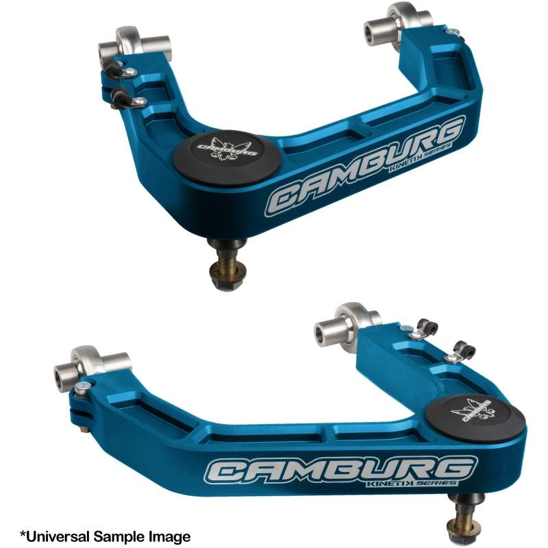 Camburg CAM-310184-BLU Toyota Tacoma 05-23 / 4-Runner 03-23 / FJ 07-14 KINETIK V2 Uniball Upper Arms (King Blue) - Image 3