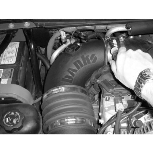 Alternative view of Banks Power 42172 07-10 Chevy 6.6L LMM Ram-Air Intake System