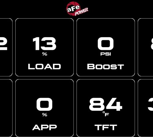 aFe Power AGD Advanced Gauge Display Digital 5.5in Monitor 08-18 Dodge/RAM/Ford/GM Diesel Trucks - Image 3