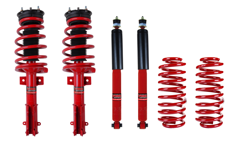 Pedders 05-14 Ford Mustang (GT 500 Mount) EziFit SportsRyder Front & Rear Spring And Shock Kit - Image 2